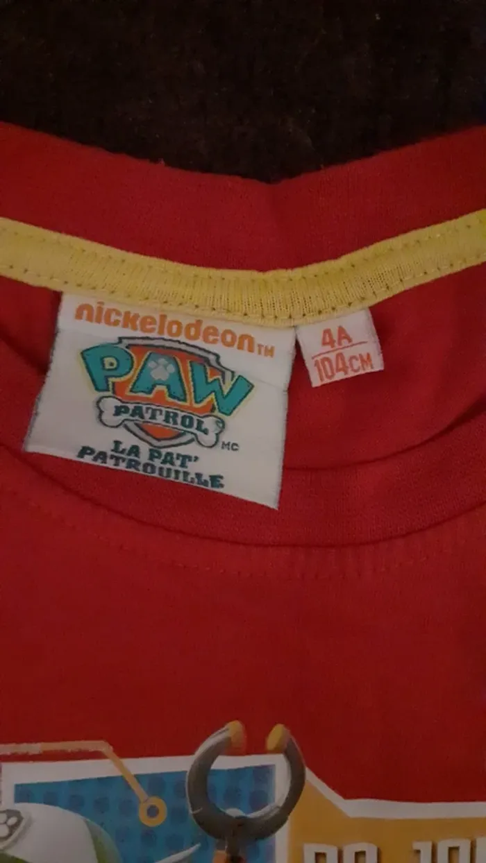 Tshirt manche longue pat patrouille - photo numéro 2