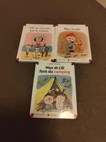 Lot 3 livres max et lili 97, 101 et 102