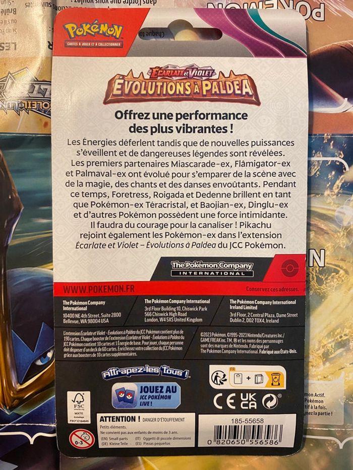 Artset Pokémon Évolutions à Paldea EV02 - photo numéro 9