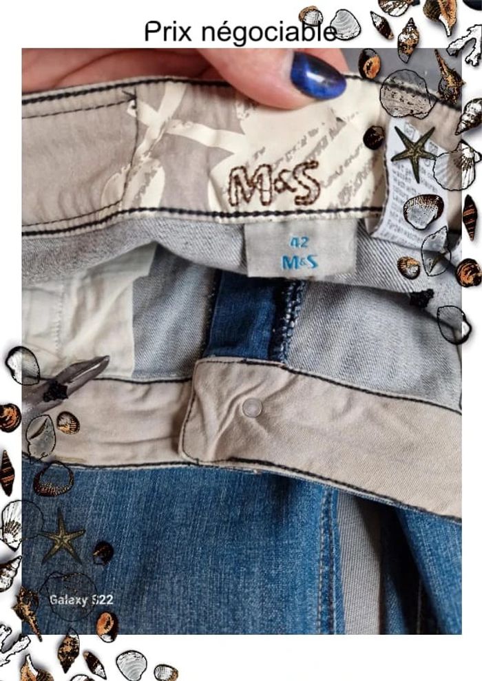 🌈 Jeans femme "M&S Mode" Taille 42 Parfait état 🌈 - photo numéro 6