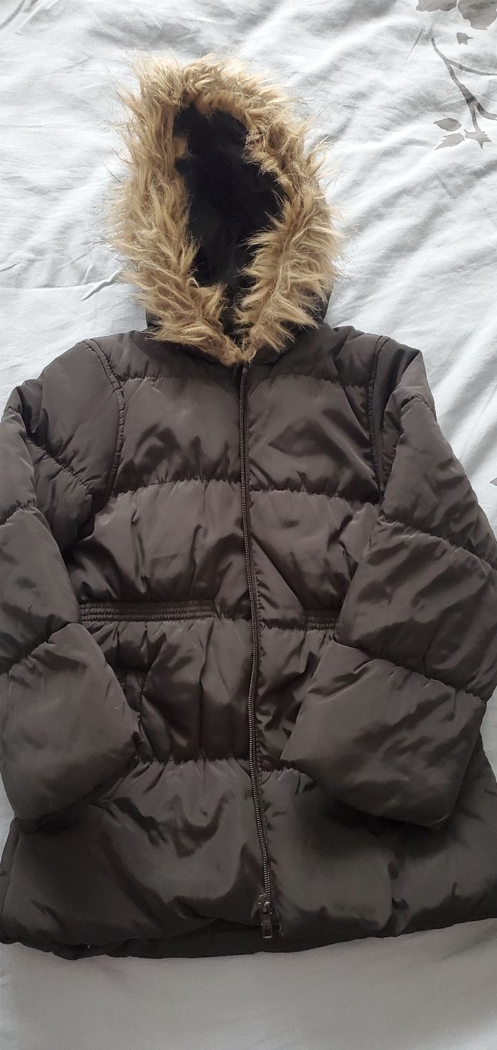 Doudoune noir fille 5 ans Kiabi - photo numéro 6