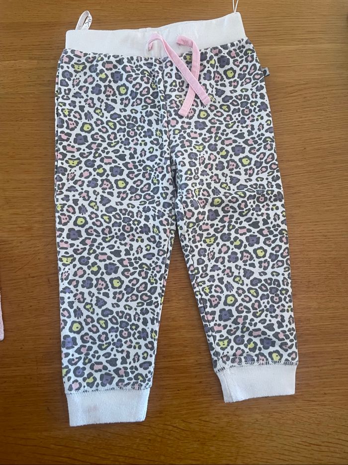 Lot 4 pantalons fille 18 mois coton - photo numéro 7