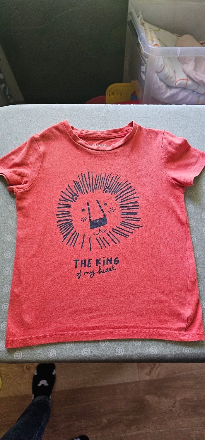 T-shirt garçon 3ans lion in extenso
