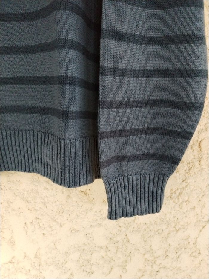 Pull homme taille M bleu jeans - photo numéro 5