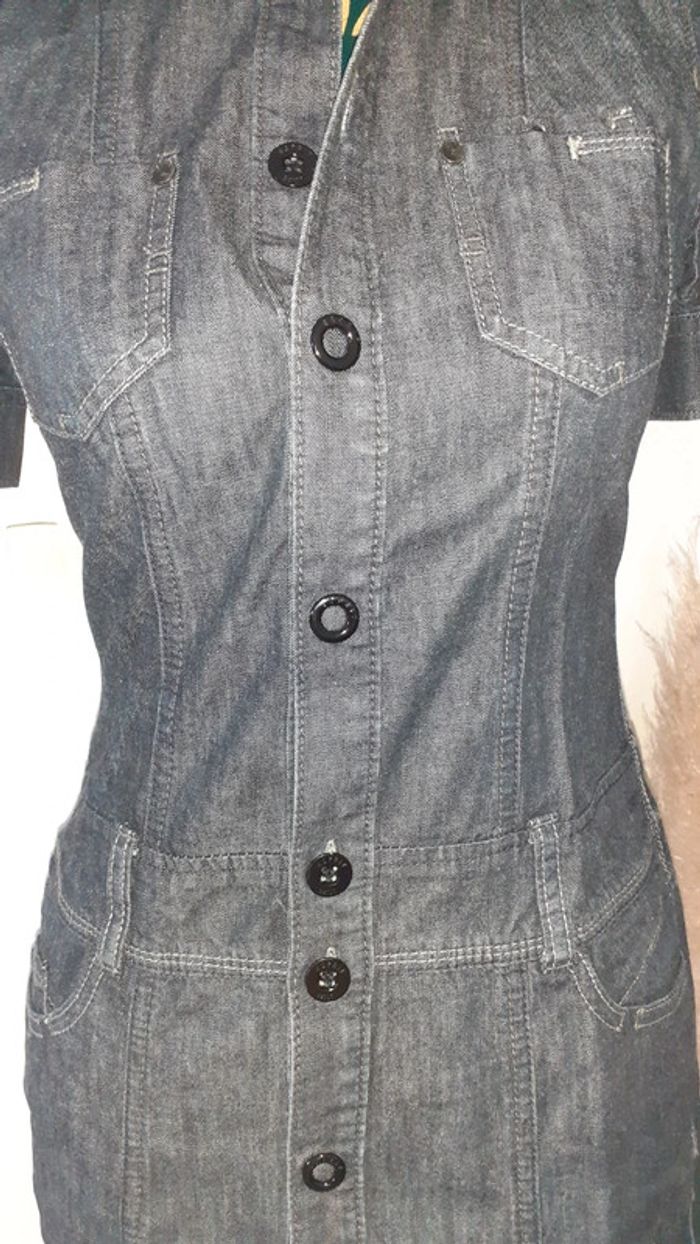 Jolie robe en jean esprit vintage - photo numéro 10