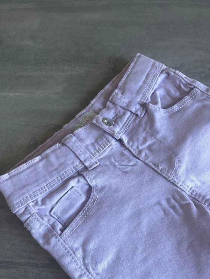 Pantacourt mauve - photo numéro 2