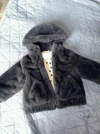 Manteau fourrure Zara bébé fille