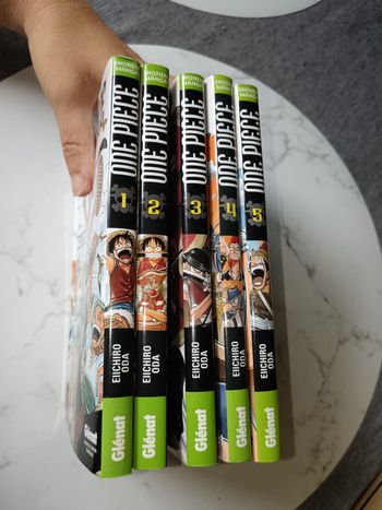 Lot de 5 mangas one piece