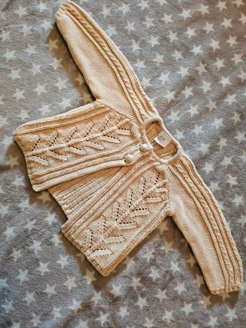 Gilet beige 2-4 mois