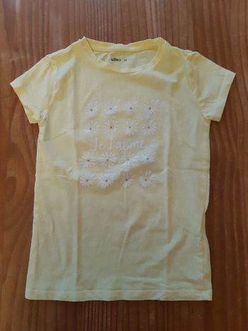 Tee-shirt jaune
