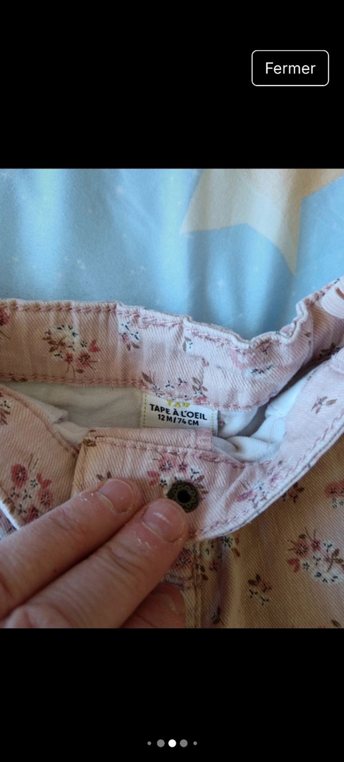 Lot de 2 shorts, 12 mois - photo numéro 3