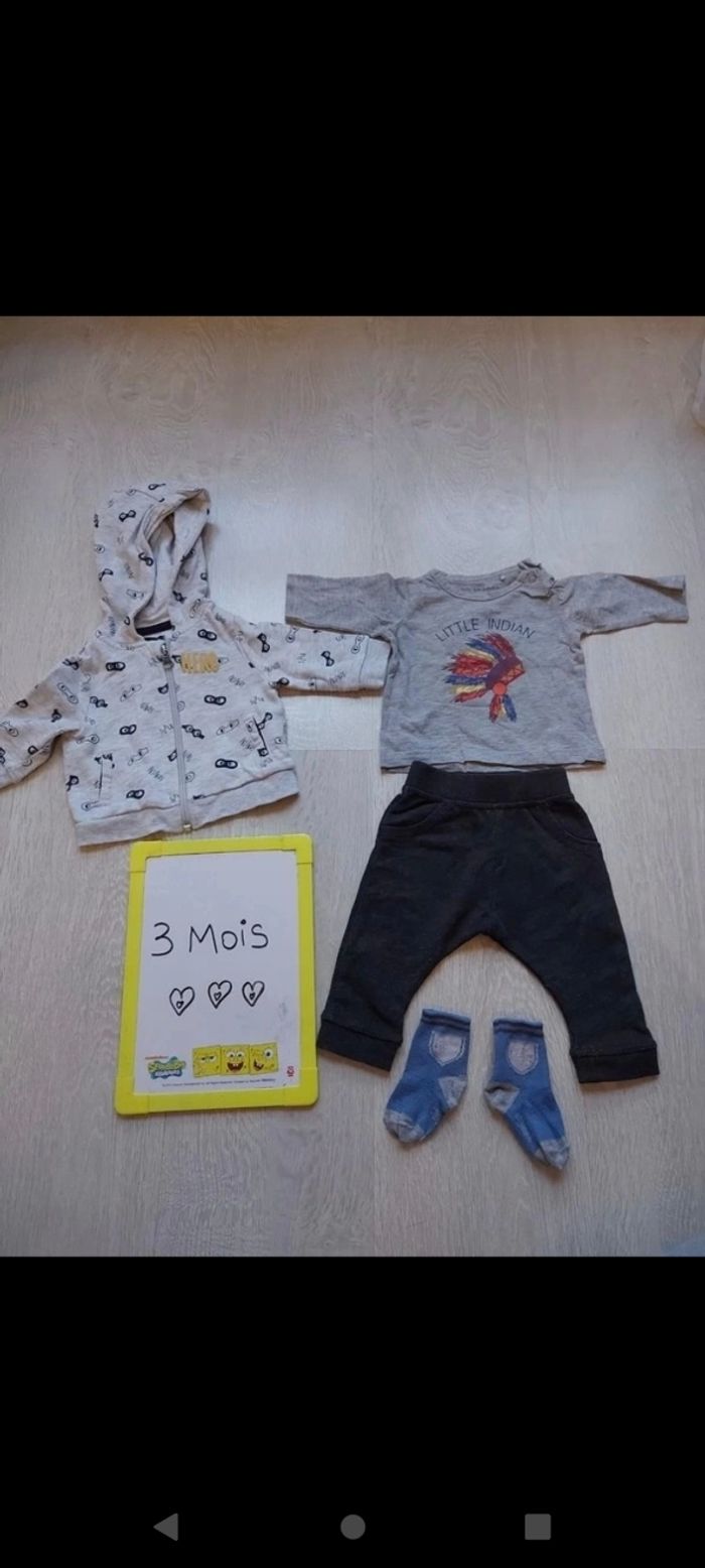 Lot de vêtements bébé garçon 3 mois - photo numéro 10