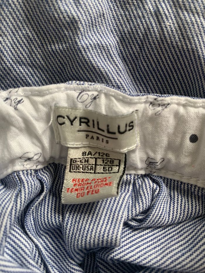 Jupe bleu ciel Cyrillus taille 8 ans - photo numéro 7