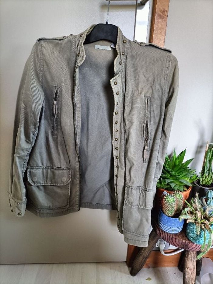 Veste été kaki