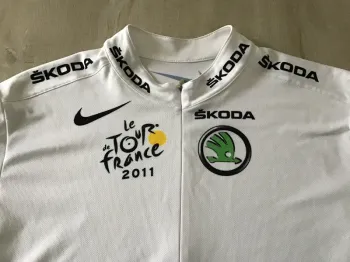 Maillot cyclisme tour de france 2011 nike skoda