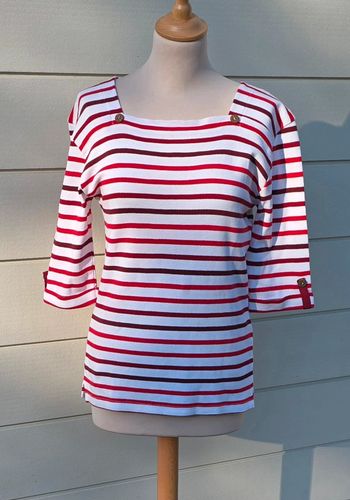 Marinière manches 3/4 Taille L