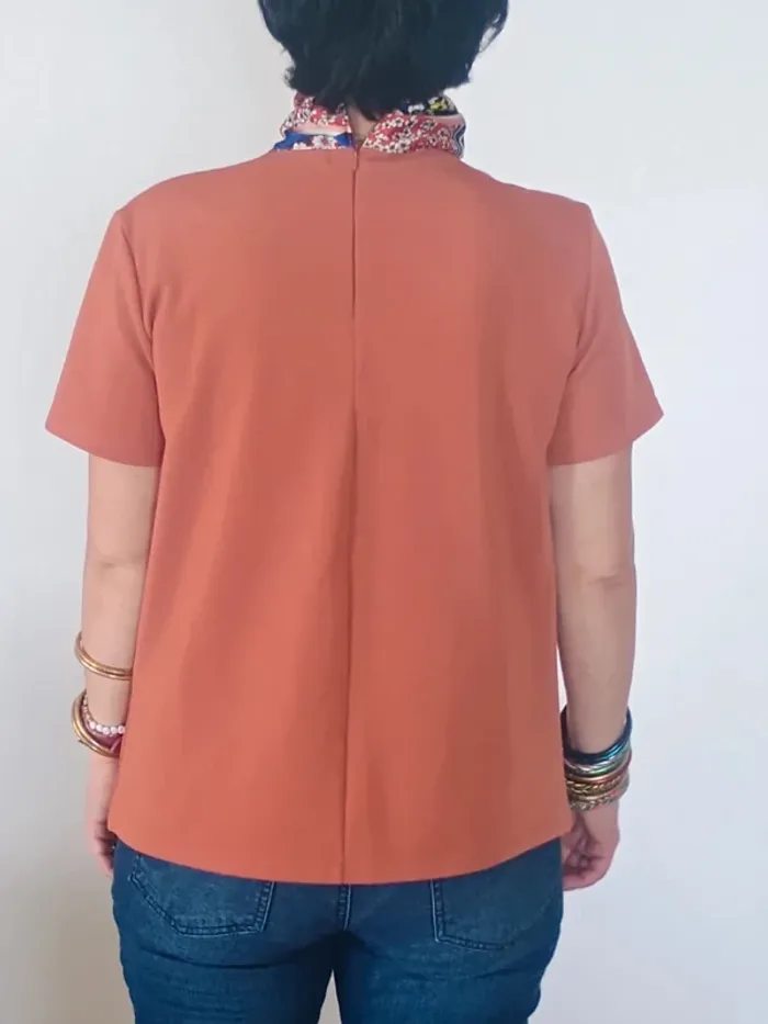 haut avec foulard intégré S - photo numéro 2