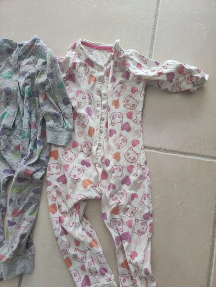 Lot 2 pyjamas légers combi - photo numéro 2