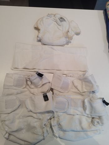 Lot de couches lavables en chanvre