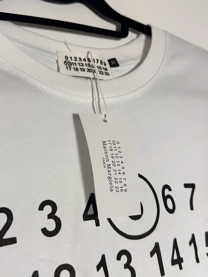 T shirt maison margiela blanc - photo numéro 2