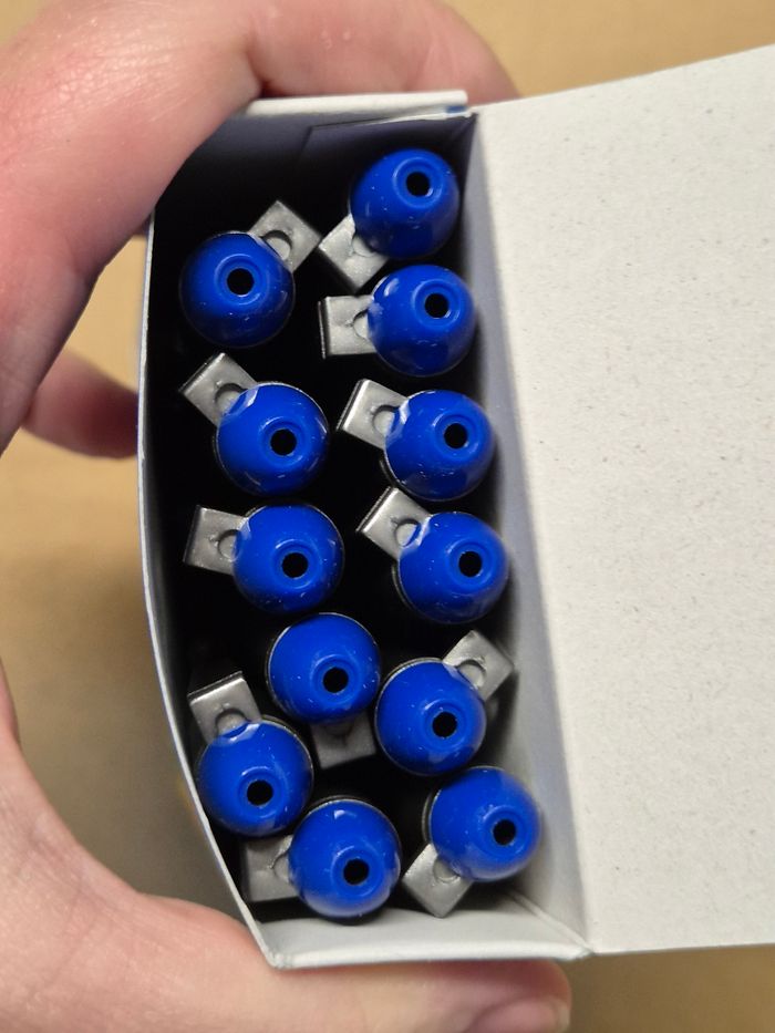 Boîte 12 stylos plumes V-Pen bleus - photo numéro 4