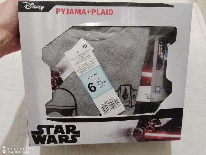 Star wars coffret pyjama et plaid polaire