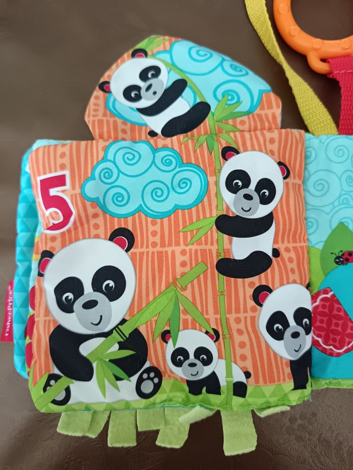 Livre d'Activités d'Eveil Bébé en Tissu Fisher Price - photo numéro 7