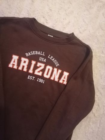 Pull sweat-shirt 🤎 garçon 12/14 ans