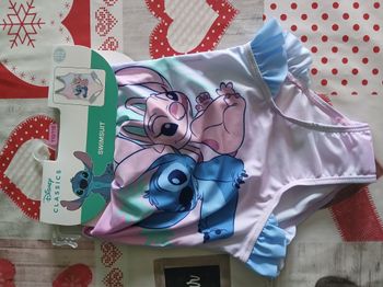 Maillot de bain stitch et angel 110/116 5 ans / 110 cm·Neuf avec étiquette·Stitch