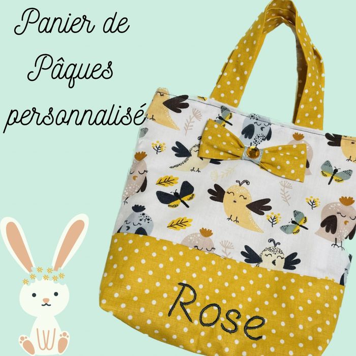 Panier de Pâques personnalisé