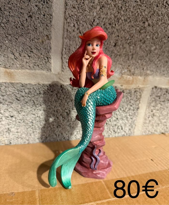 Ariel showcase Disney jaq gus Jim shore
