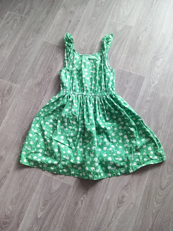 Robe courte verte