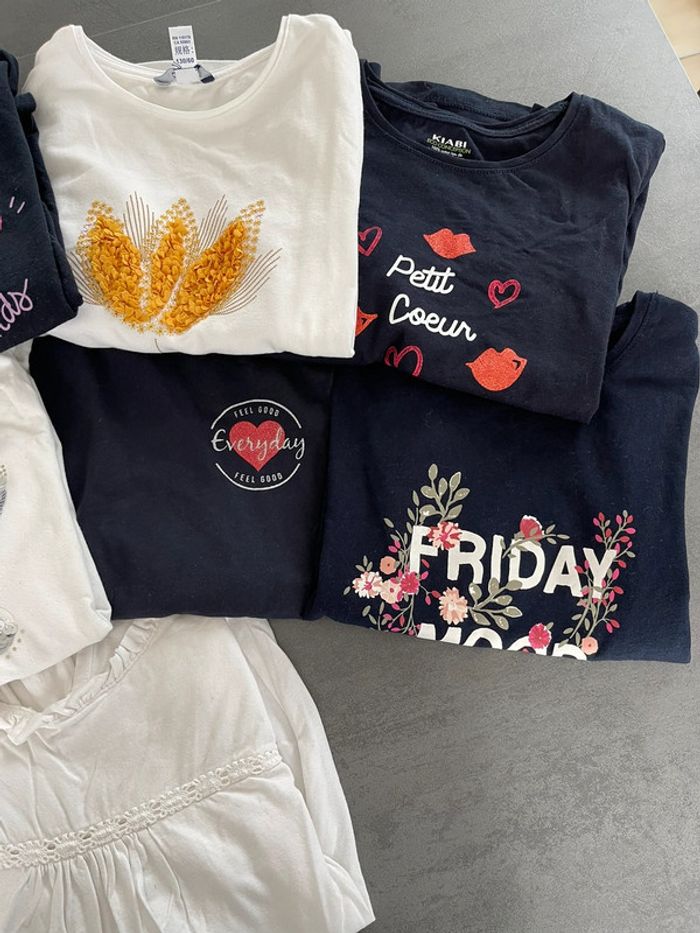 Lot de 10 tee-shirt à longues manches - photo numéro 4
