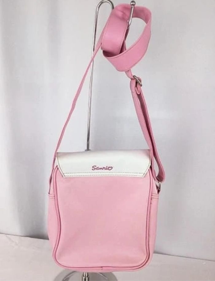 Sacoche rose et blanche à rabat fille - Hello Kitty - photo numéro 4