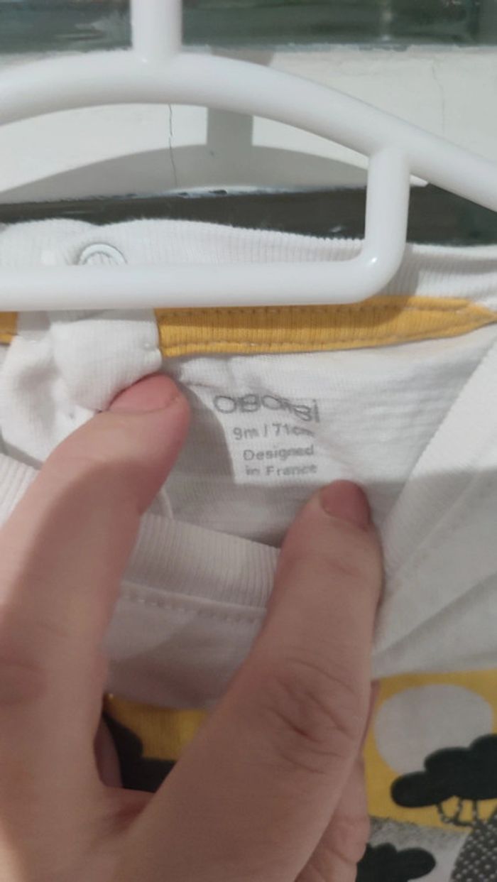 Tee-shirt Obaibi 9 mois - photo numéro 3