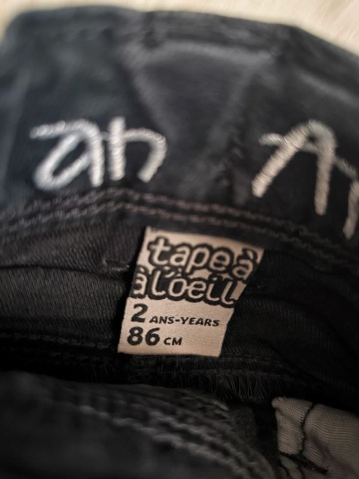 🖤 Jean skinny TAO noir 2 ans 🖤 - photo numéro 3