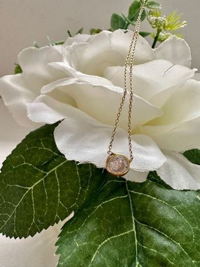 Collier en plaqué or jaune