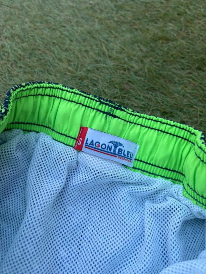 Short de bain Lagon bleu - taille XS/34 - en très bon état - photo numéro 3
