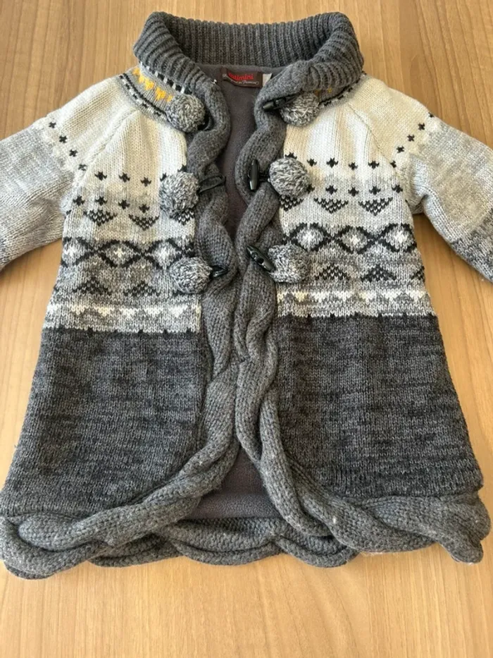 Magnifique gilet épais catimini taille 3 ans - photo numéro 4