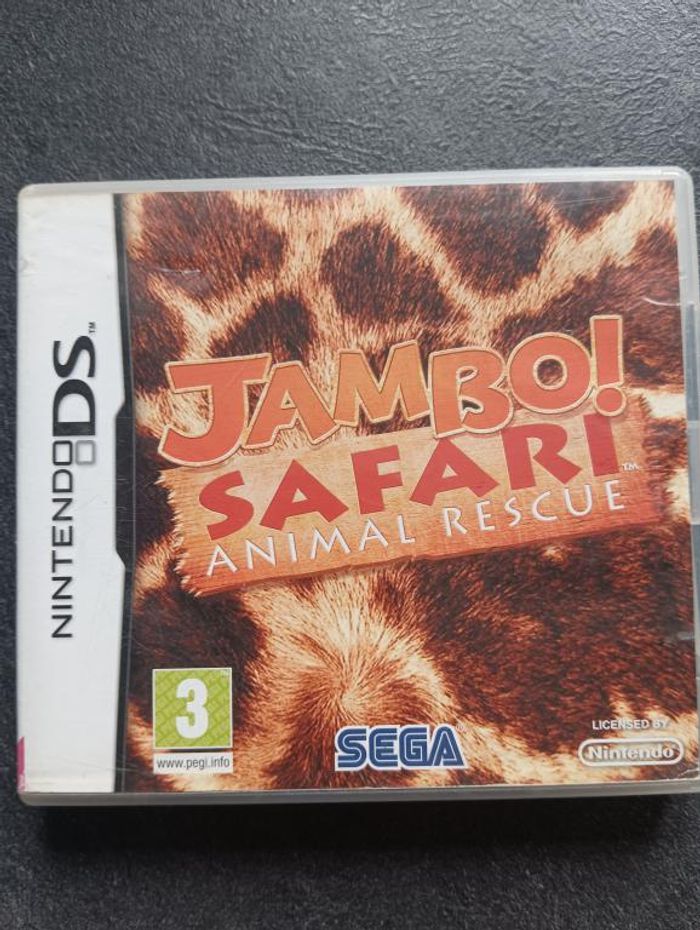 Nintendo - DS - Jambo safari - Animal rescue