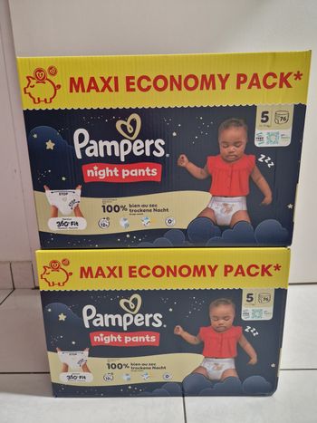 Taille 5 pampers lot de 2