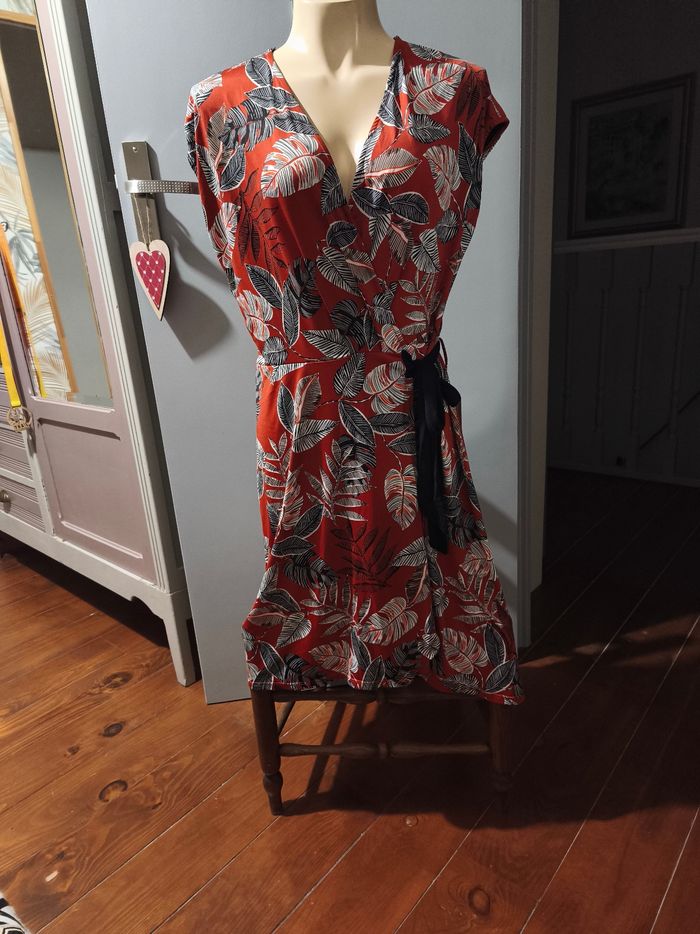 Robe portefeuille fluide