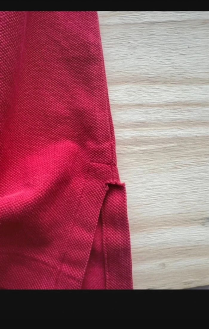 Polo Ralph Lauren golf vintage rouge logo bleu marine taille XL. - photo numéro 5