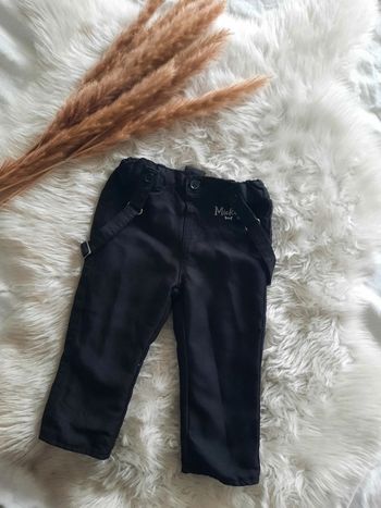 Pantalon à bretelles Mickey 12 mois