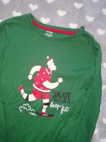 T-shirt Noël manches longues 🎄🎅 garçon 12 ans