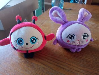 Lot de 3 petites peluches