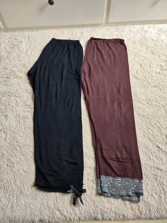 Lot de 2 leggings longueur 3/4