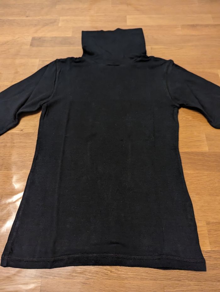 T-shirt col roulé fille 8 ans Bilook - photo numéro 3