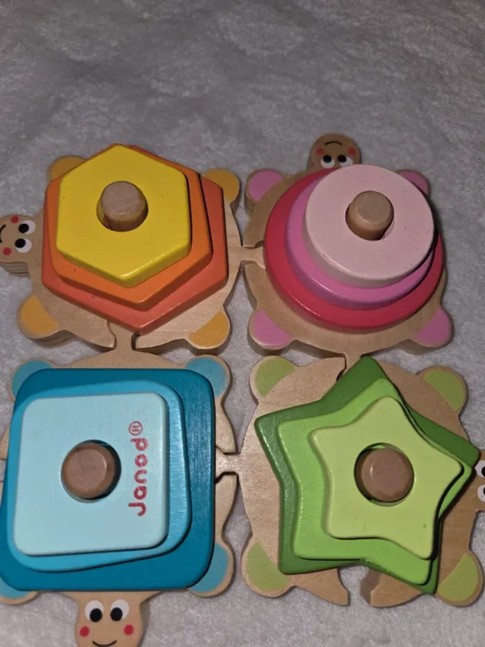 Tortues des formes I Wood – Janod - photo numéro 2