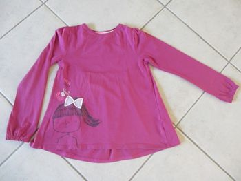 T-shirt manches longues fille Vertbaudet - 8 ans
